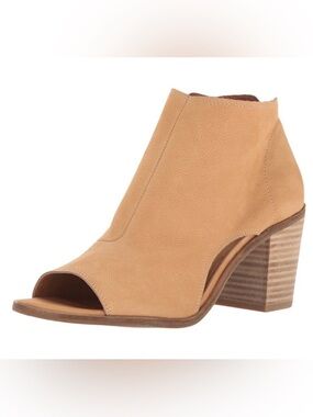 Lucky Brand | Butter-Soft Tan Leather Ankle Boots | Size 8.5